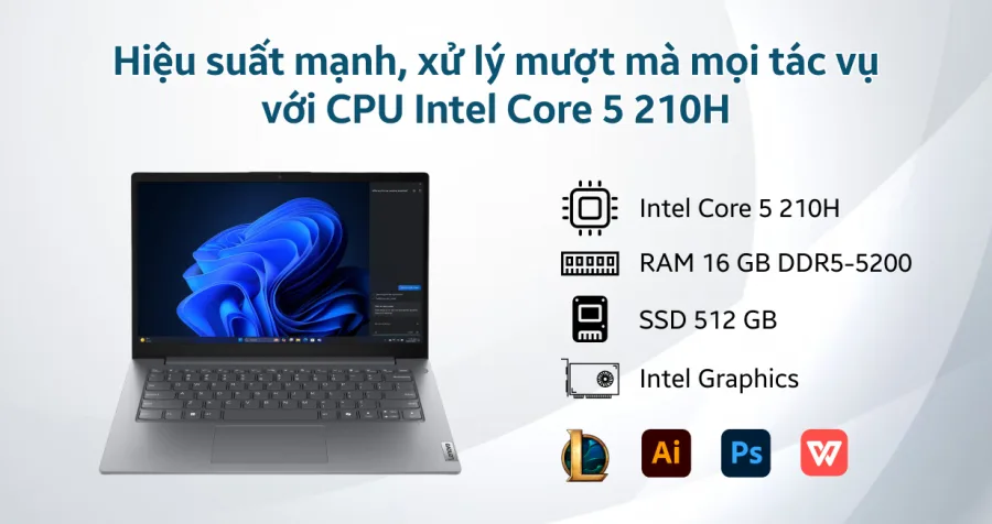 Lenovo V14 G5 IRL 83HD0033VN – ảnh 12