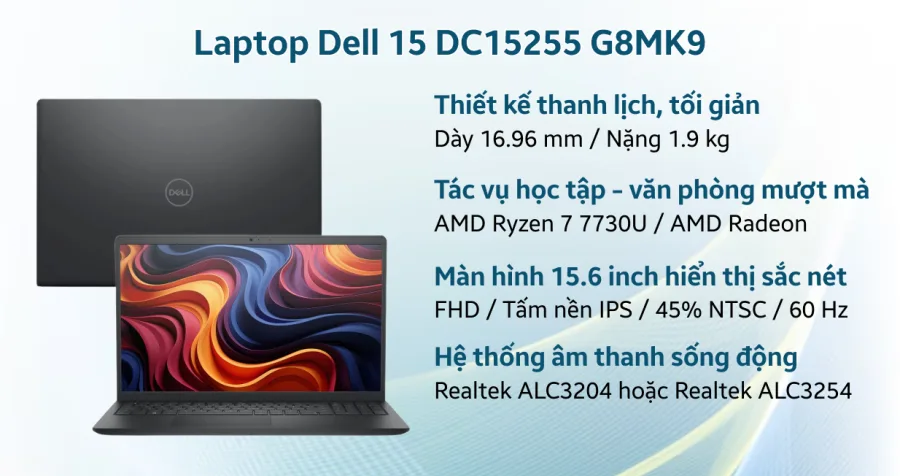 Dell 15 DC15255 G8MK9 – ảnh 10