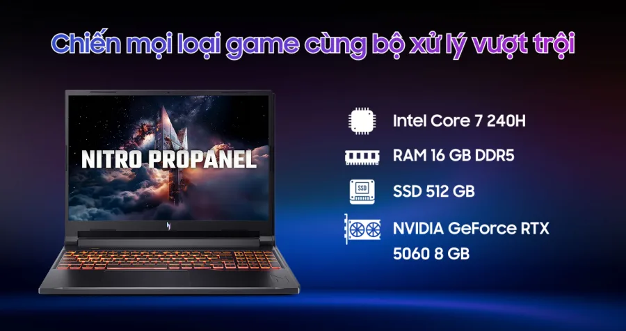 Acer Gaming Nitro Propanel ANV16-72-71T9 – ảnh 3