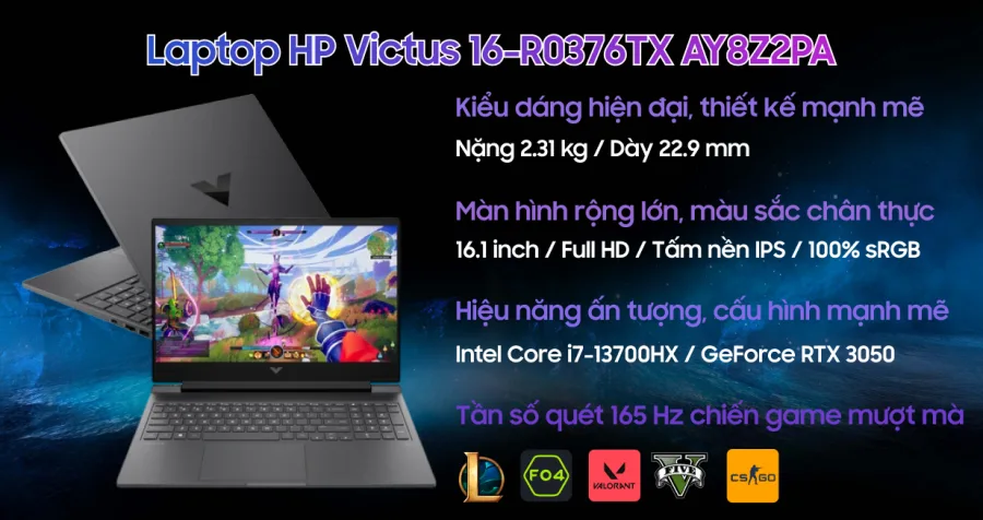 HP Victus 16-R0376TX AY8Z2PA – ảnh 2