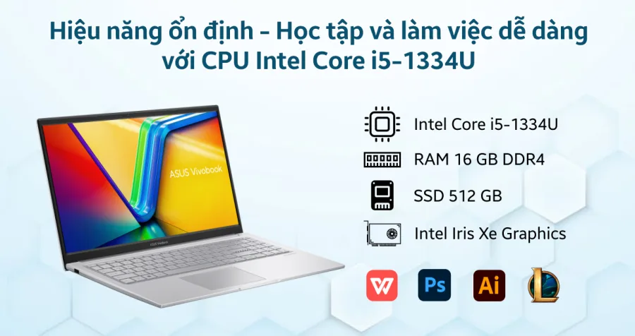 ASUS Vivobook 15 X1504VA-BQ2076W – ảnh 12