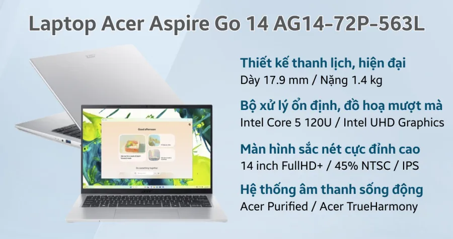 Acer Aspire Go 14 AG14-72P-563L – ảnh 12