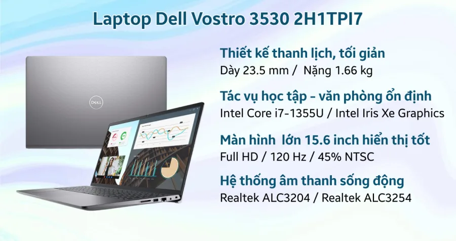 Dell Vostro 3530 2H1TPI7 – ảnh 8