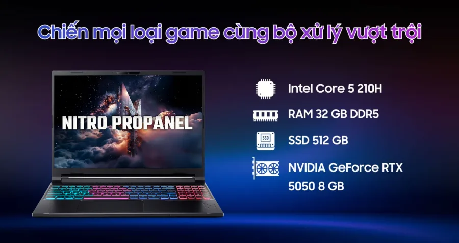 Acer Gaming Nitro Propanel ANV16S-71-58WQ – ảnh 3