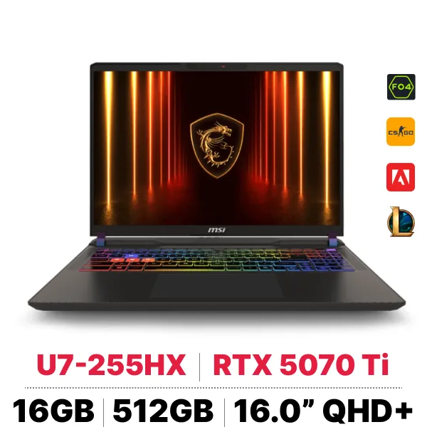 MSI Vector 16 HX AI A2XWHG-010VN – ảnh 1