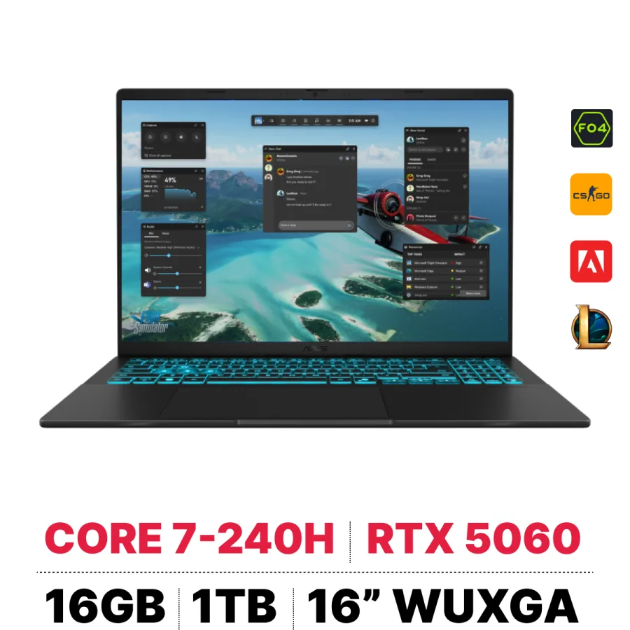 ASUS Gaming V16 V3607VM-RP044W – ảnh 1