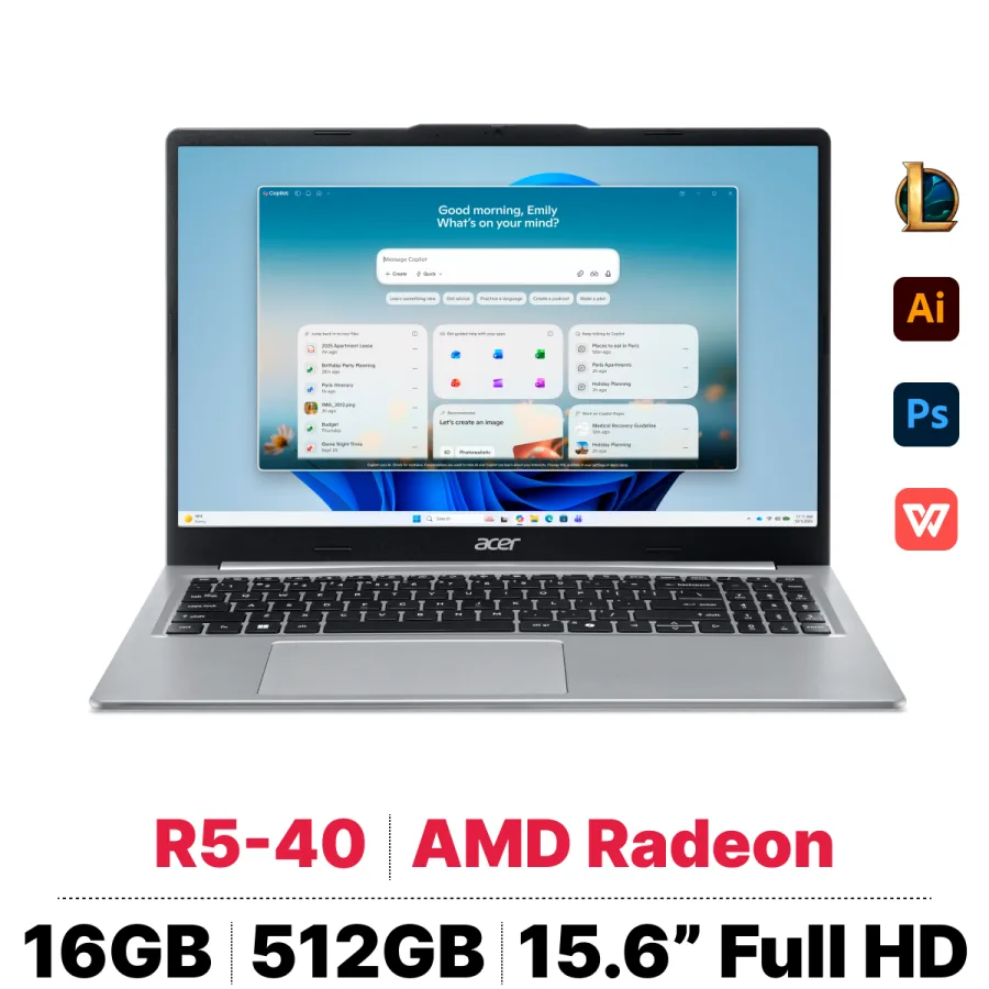 Acer Aspire Lite 15 AL15-21P-R91W – ảnh 1