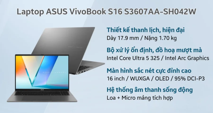 ASUS VivoBook S16 S3607AA-SH042W – ảnh 12