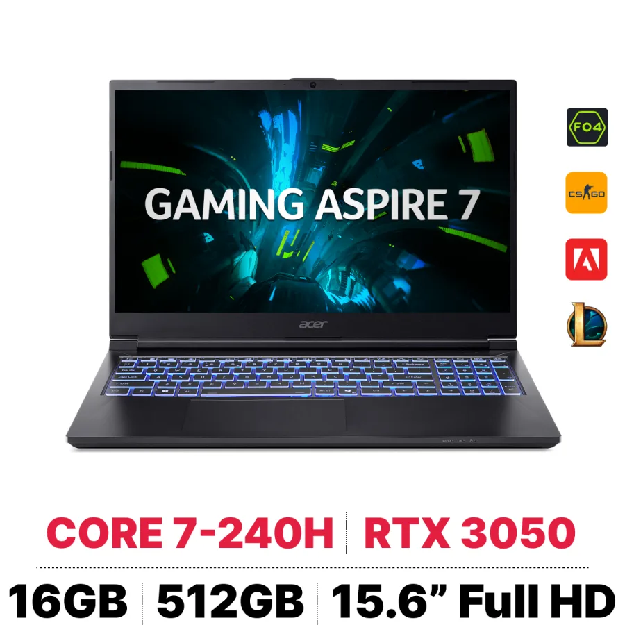Acer Gaming Aspire 7 A715-59G-79XF – ảnh 1