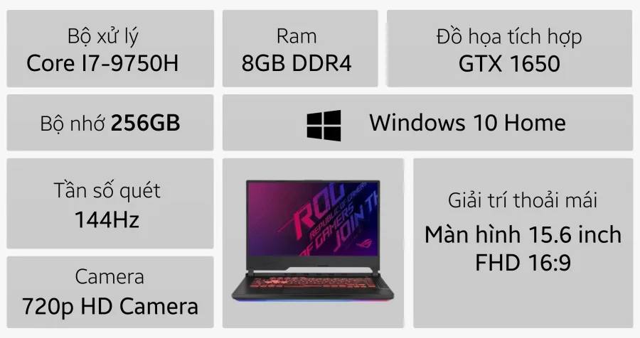 ASUS Gaming ROG Strix G531GT-AL030T – ảnh 2