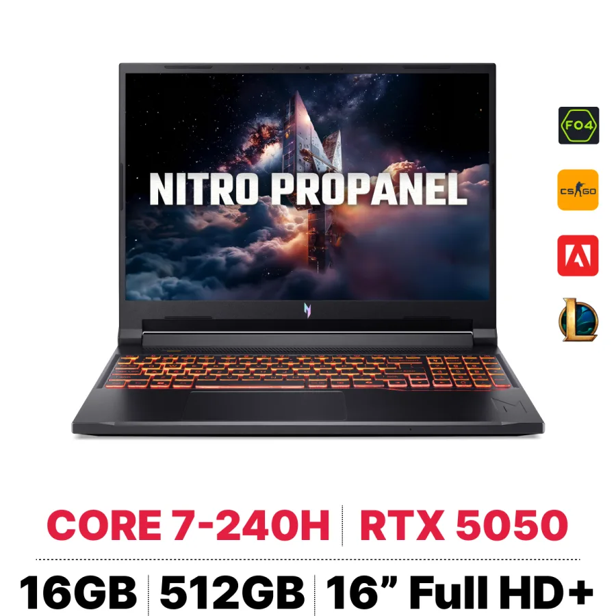 Acer Gaming Nitro ProPanel ANV16-72-782F – ảnh 1