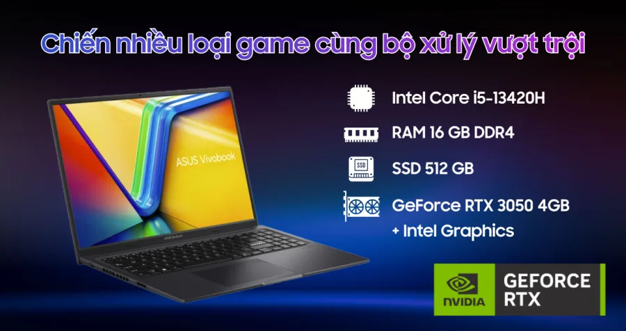 ASUS Gaming Vivobook 16X K3605VC-RP431W – ảnh 10