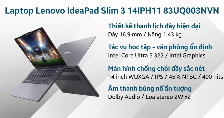 Lenovo IdeaPad Slim 3 14IPH11 83UQ003NVN – ảnh 8