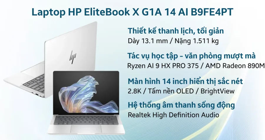 HP EliteBook X G1A 14 AI B9FE4PT – ảnh 7