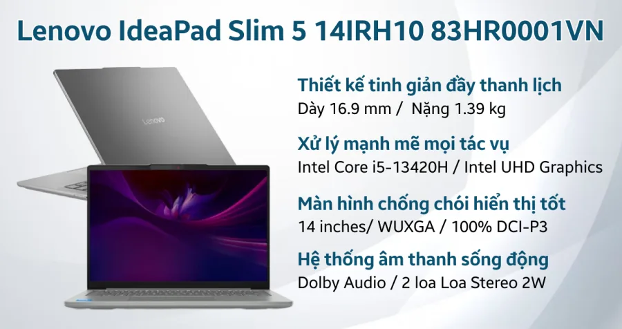 Lenovo IdeaPad Slim 5 OLED 14IRH10 83HR0001VN – ảnh 10