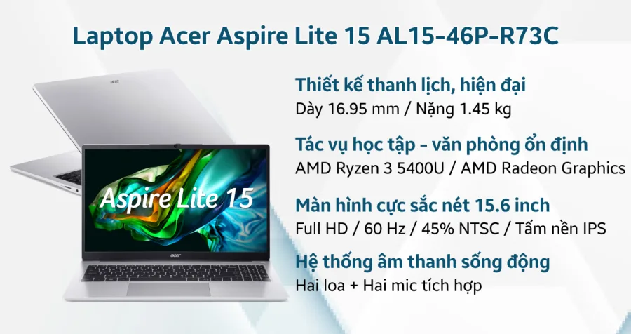 Acer Aspire Lite 15 AL15-46P-R73C – ảnh 11