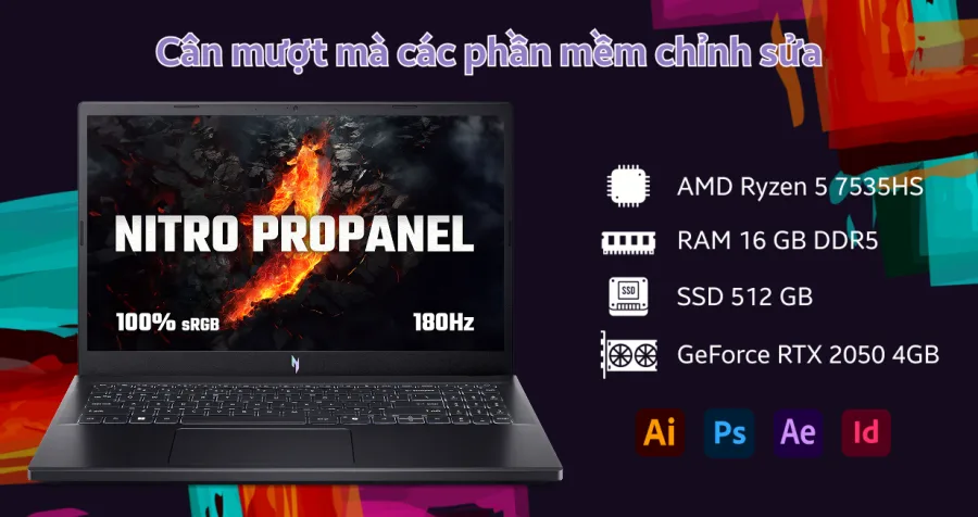 Acer Gaming Nitro ProPanel ANV15-41-R7AP – ảnh 3