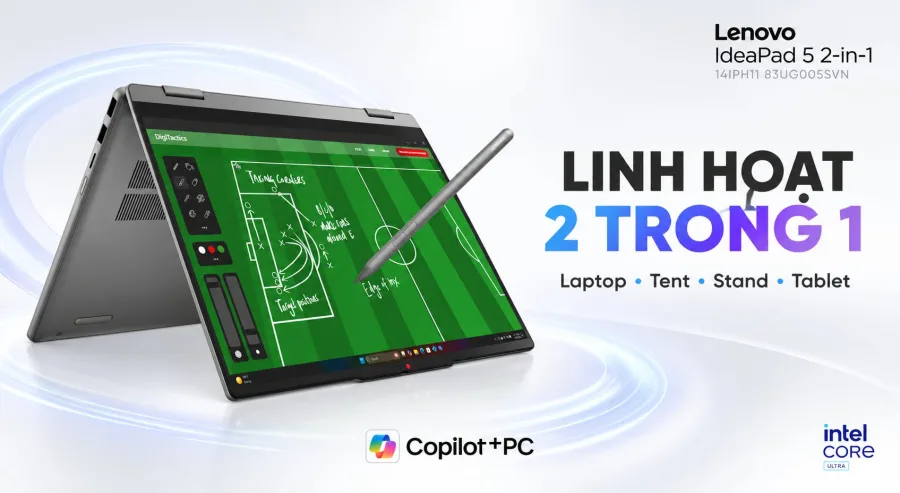 Lenovo IdeaPad 5 2-in-1 14IPH11 83UG005SVN – ảnh 2