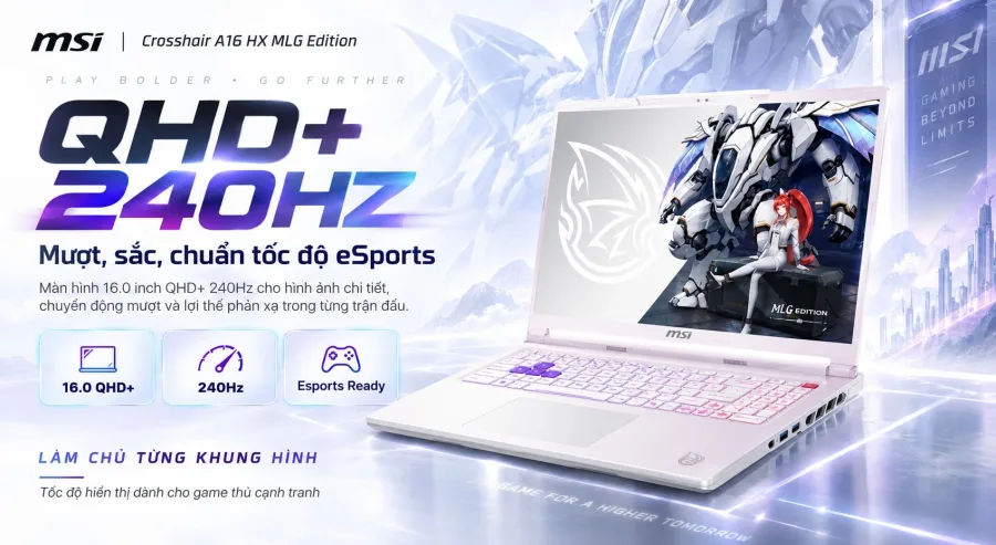 MSI Crosshair A16 HX MLG Edition E8WGK-093VN – ảnh 3