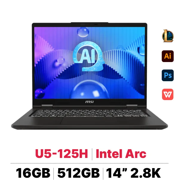 MSI Venture 14 AI A1MG-005VN – ảnh 1