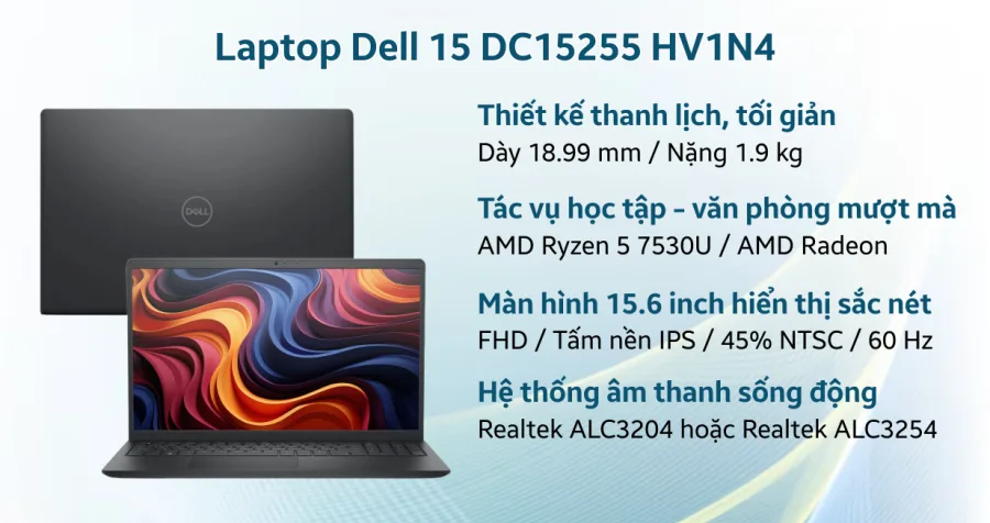 Dell 15 DC15255 HV1N4 – ảnh 2