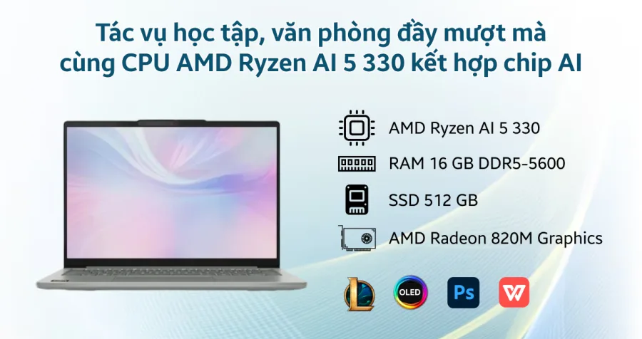Lenovo IdeaPad Slim 5 14AKP10 83HX00F5VN – ảnh 10