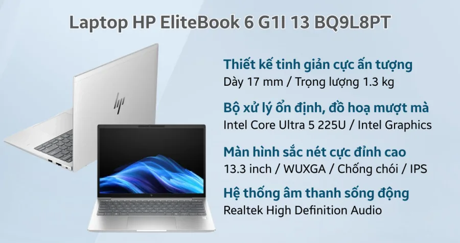 HP EliteBook 6 G1I 13 BQ9L8PT – ảnh 7