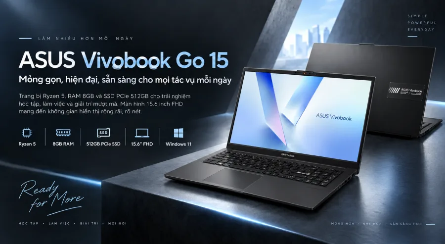 ASUS Vivobook Go 15 E1504FA-BQ5963W – ảnh 4