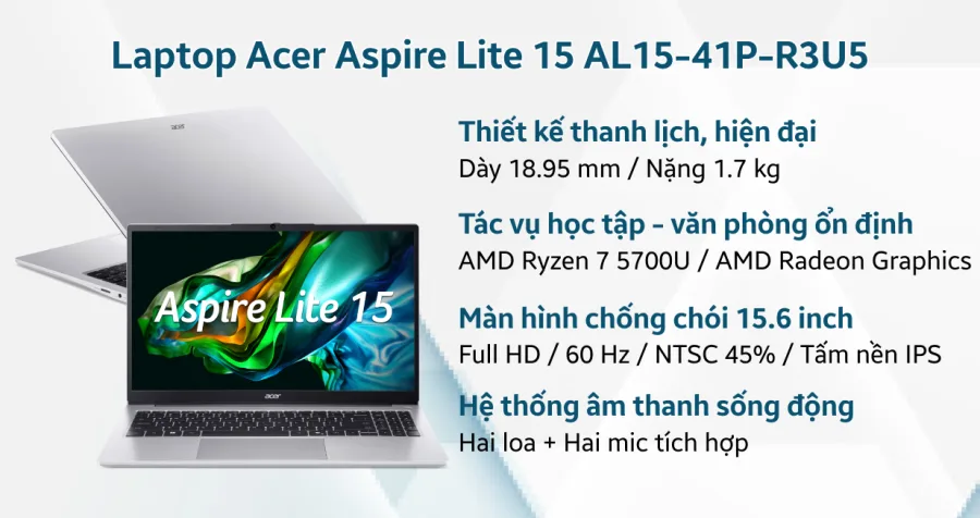 Acer Aspire Lite 15 AL15-41P-R3U5 NX.J53SV.001 – ảnh 11