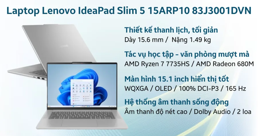 Lenovo IdeaPad Slim 5 15ARP10 83J3001DVN – ảnh 12