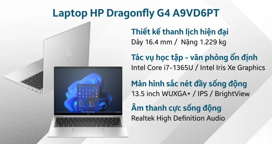 HP Dragonfly G4 A9VD6PT – ảnh 2