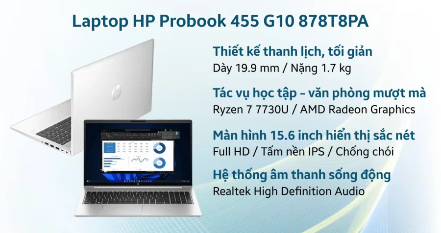 HP Probook 455 G10 878T8PA – ảnh 7