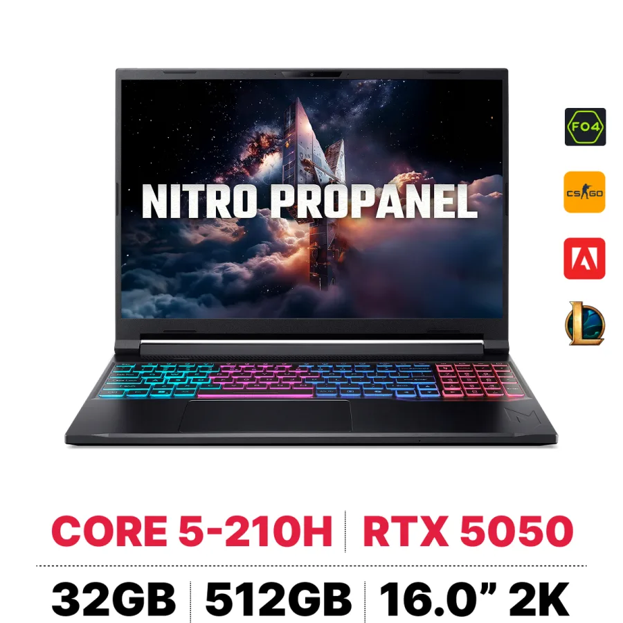 Acer Gaming Nitro Propanel ANV16S-71-58WQ – ảnh 1