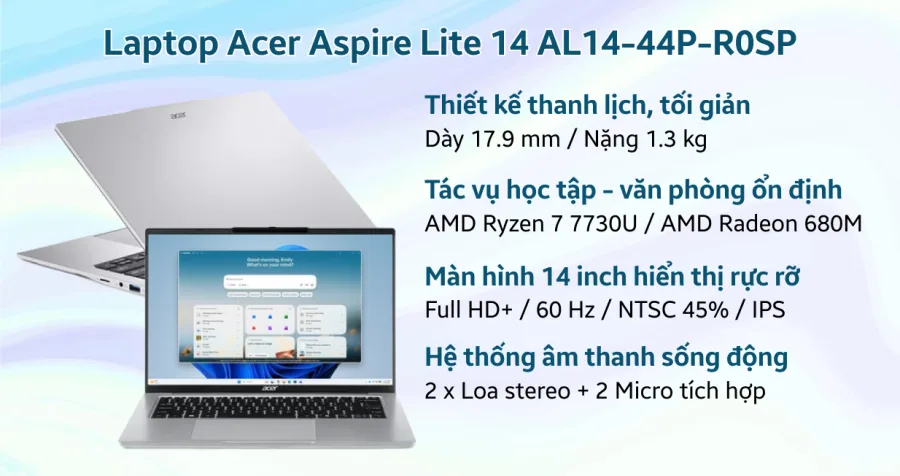 Acer Aspire Lite 14 AL14-44P-R0SP – ảnh 11