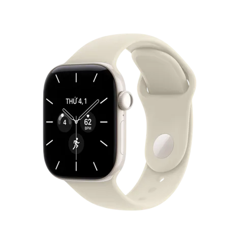 Apple Watch Series 12 GPS + Cellular 42mm viền Ceramic dây silicone