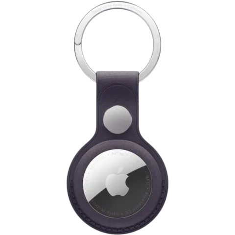 Móc khóa AirTag Vải tinh dệt Apple Tím Midnight