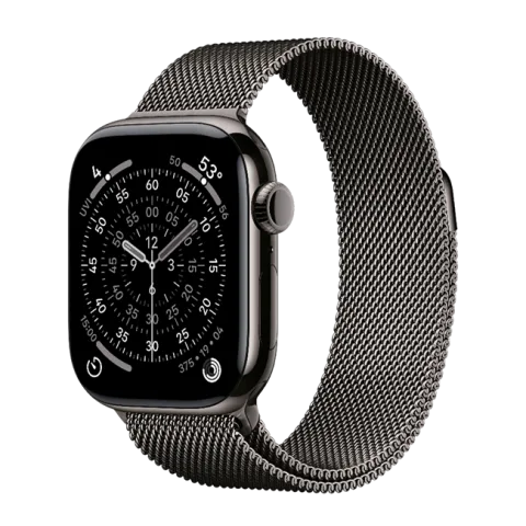 Apple Watch Series 11 GPS + Cellular 46mm viền Titanium dây Milan
