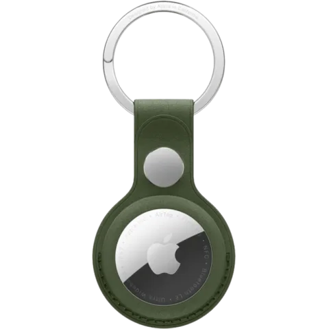Móc khóa AirTag Vải tinh dệt Apple Xanh Moss