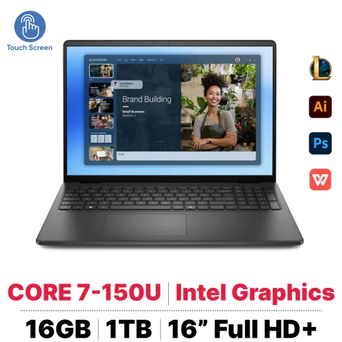 Dell 16 DC16250 C7U161W11BLU