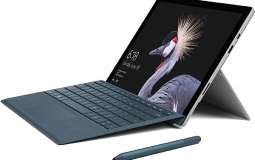 Surface pro 2017 silver core i5 ram 8gb ssd 256gb new 3