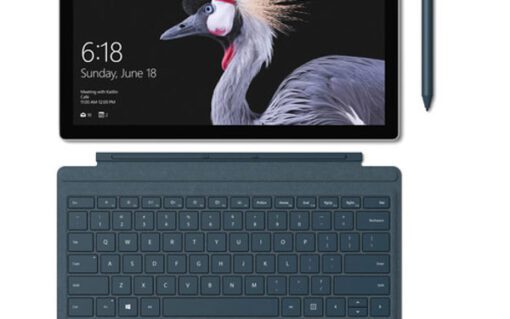 Surface pro 2017 silver core i5 ram 8gb ssd 256gb new 4