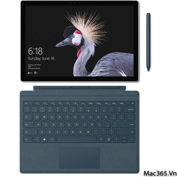 Surface pro 2017 silver core i5 ram 8gb ssd 256gb new 4