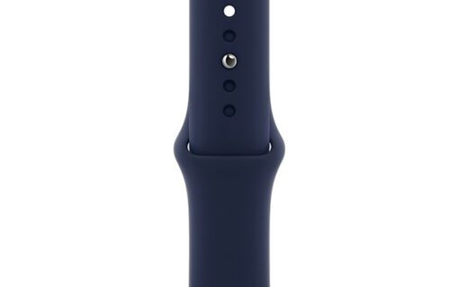 Apple watch s6 blue aluminum deep navy sport band 3