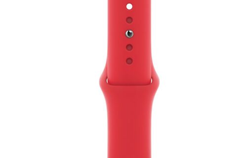 Apple watch s6 red aluminum red sport band 3